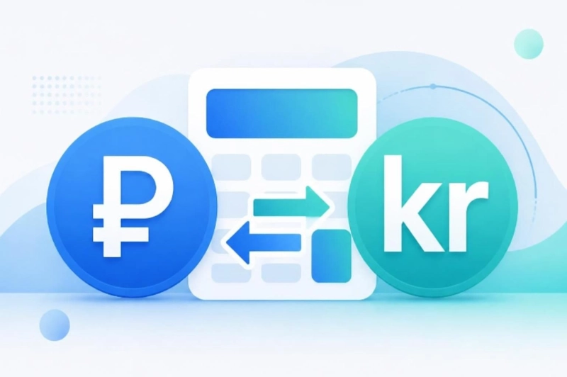 Конвертер шведской кроны: SEK в рубли