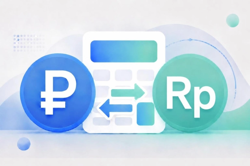 Конвертер индонезийской рупии: IDR в рубли